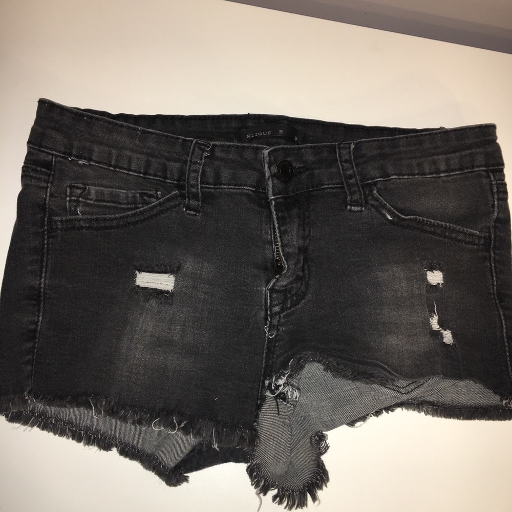 Black shorts